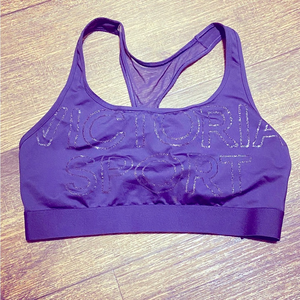 LG Sports Bra, purple.